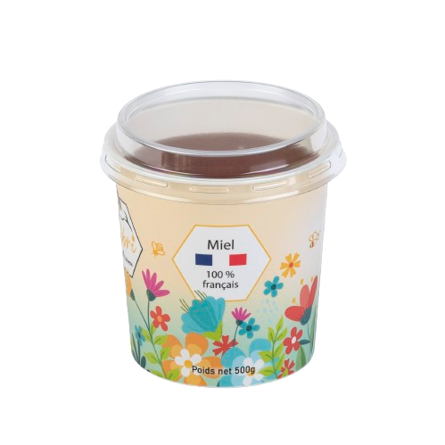 Pot à miel en carton Pot carton Miel Colibri face France
