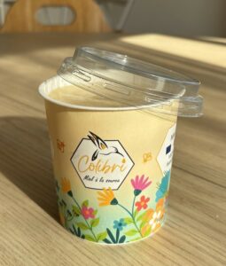 MielCrémeux3 Pot colibri pour les moins de 50 ruches